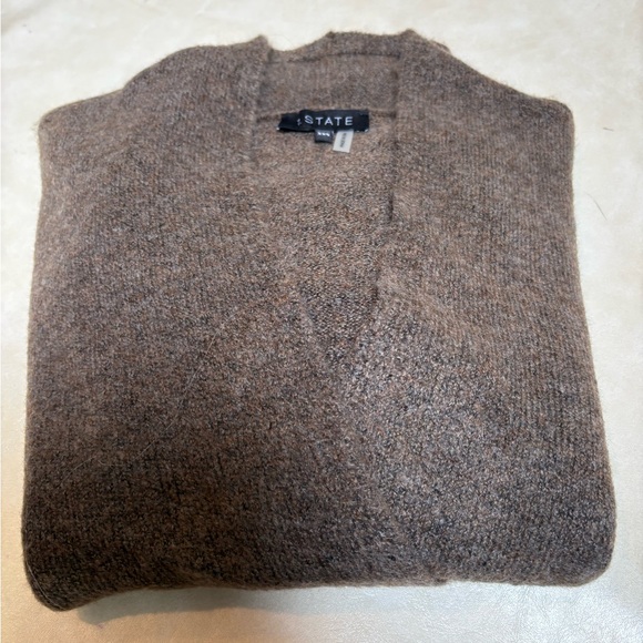 1. STATE NWOT never worn v-neck surplice sweater - Picture 3 of 6